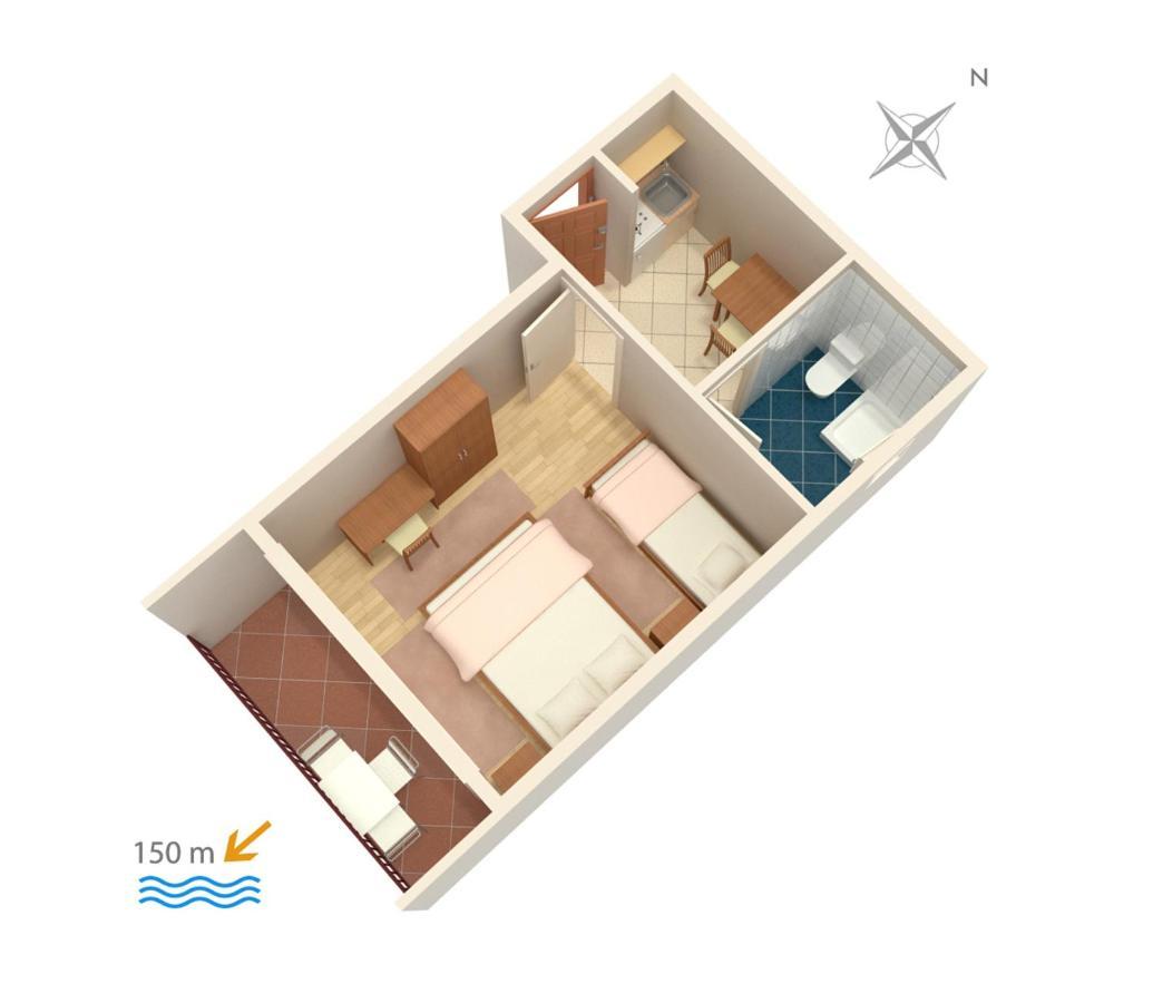 Apartments With A Parking Space Baska Voda, Makarska - 301 ภายนอก รูปภาพ