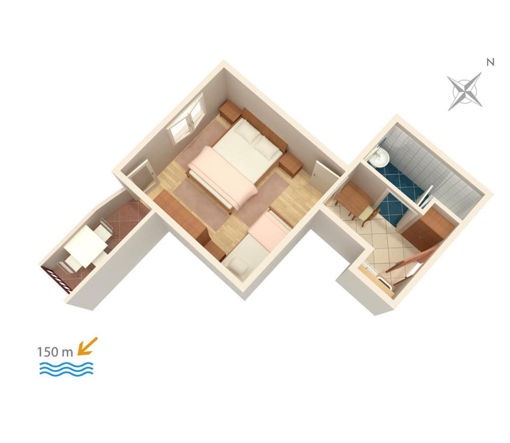 Apartments With A Parking Space Baska Voda, Makarska - 301 ภายนอก รูปภาพ